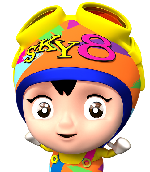 Skyrides Festivals Park Mascot